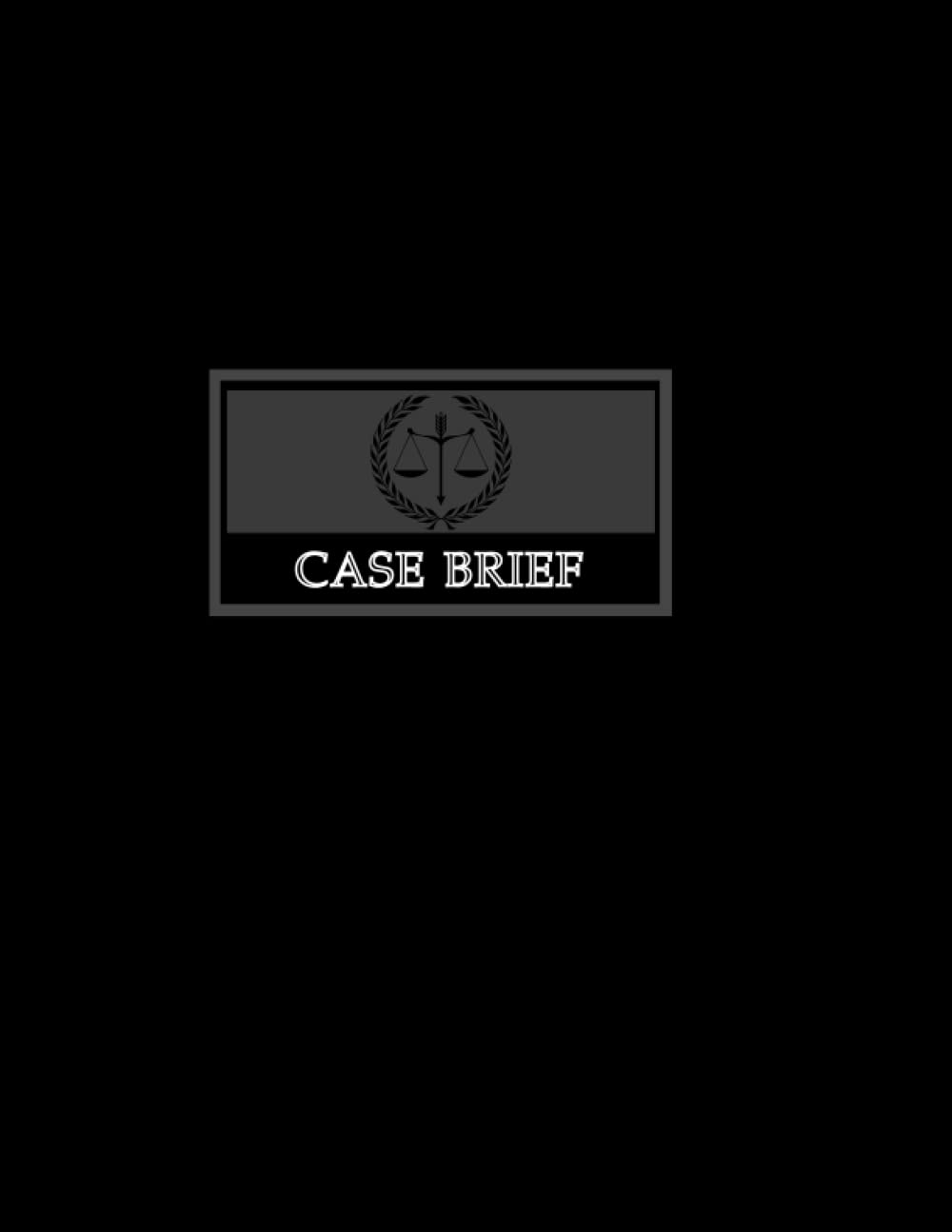 capítulo por capítulo baixar Case Brief: Case Brief Notebook, Case Review Brief Templates - 100 Cases For Law Students, Law School