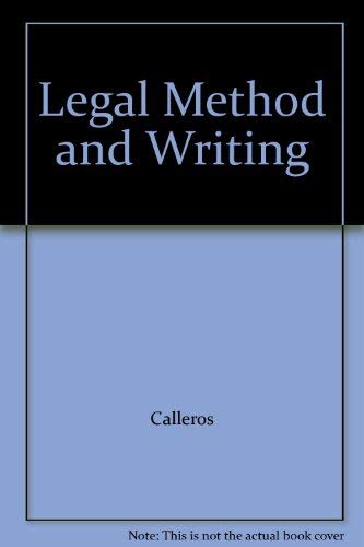 Legal Method of Writing baixar livro de graça