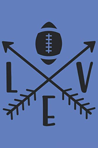 ler totalmente Love: Blanko Fantasy Journal for Notes, Thoughts, Ideas, Reminders, Lists to do, Planning (6x9 inches) DIN A3 Football Winner Notebook