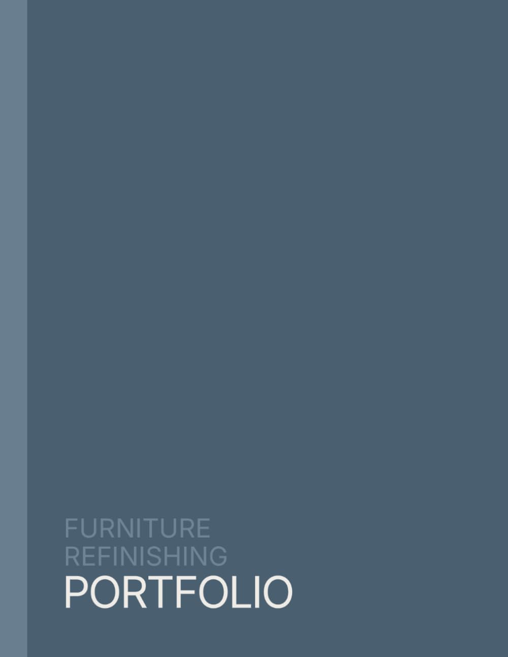 capítulo por capítulo baixar Furniture Refinishing Portfolio: A Complete Project and Sales Tracker for Furniture Refinishing and Resale