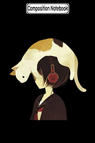 Composition Notebook: Cat hat - anime child with cat Journal Notebook Blank Lined Ruled 6x9 100 Pages baixar o livro de graça