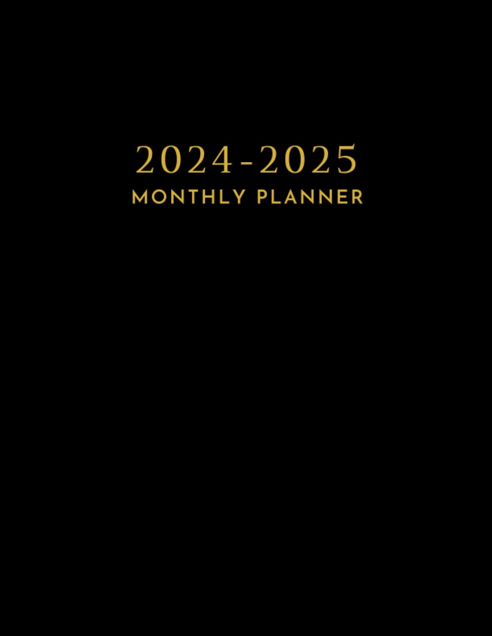 2024-2025 Monthly Planner: 2 Year Monthly Planner Calendar Agenda Organizer Diary | Two Year 24 Months Schedule With Password Log, Contact Names And Notebook | Black Cover baixar o livro de graça