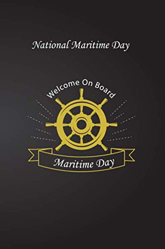 National Maritime Day: Lined notebook/Journal/Dairy gift / 110 Blank Pages, 6x9 inches, Matte Finish Cover baixar livro de graça