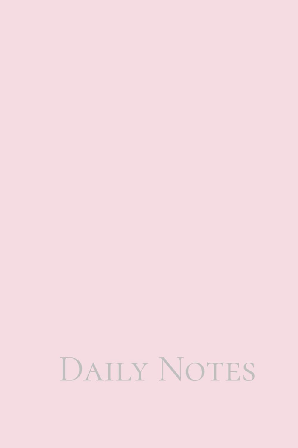 capítulo por capítulo baixar Daily Notes – Pink/Silver Aesthetic Notebook: Lined Journal for Everyday Writing, Study Notes and Creative Thoughts, 6×9, 100 Pages