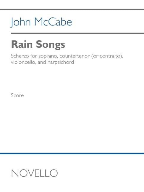 ler totalmente Reid: Rain Songs for Soprano, Counter-Tenor, Celloand Harpsichord Full Score