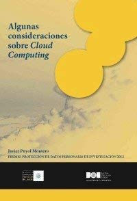 Algunas consideraciones sobre Cloud Computing: Premio Protección de datos personales de investigación 2012 baixar livro de graça