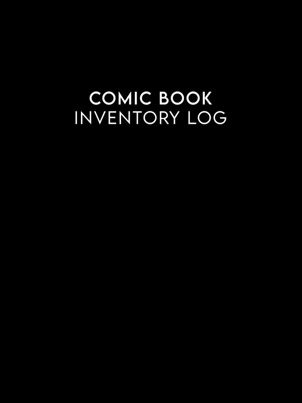 ler totalmente Comic Book Inventory Log: Inventory Record Book Ideal for Comic Book Collectors.