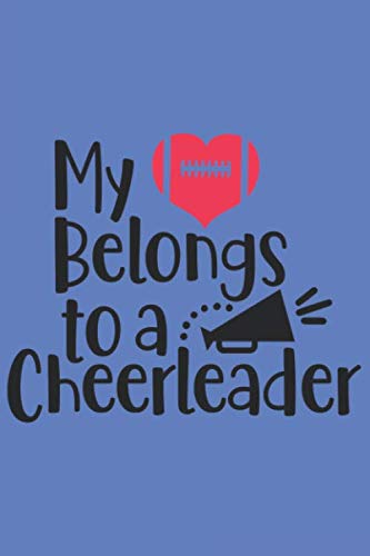 My Belongs To A Cheerleader: Blanko Fantasy Journal for Notes, Thoughts, Ideas, Reminders, Lists to do, Planning (6x9 inches) DIN A3 Football Winner Notebook baixar livro de graça