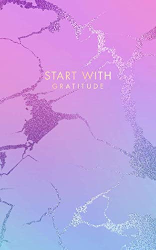 capítulo por capítulo baixar Start with Gratitude: Bright Purple Marble and Rose Gold | Inspirational Quote - Journal, Notebook, Diary, Composition Book (5 x 8 inches) - 120 Lines Pages