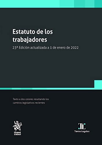 ler totalmente Estatuto de los trabajadores 23ª Edición actualizada a 1 de enero de 2022 (Textos Legales) (Spanish Edition)