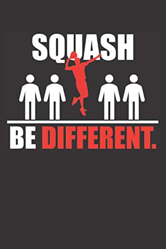 Squash Be Different: Small squared Notebook (6" X 9"), 120 Pages baixar o livro de graça