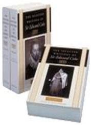 The Selected Writings of Sir Edward Coke