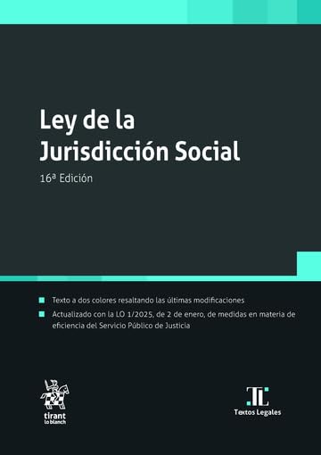 ler totalmente Ley de la Jurisdicción Social 16ª Edición