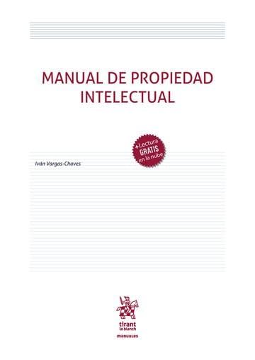 Manual de propiedad intelectual baixar o livro de graça