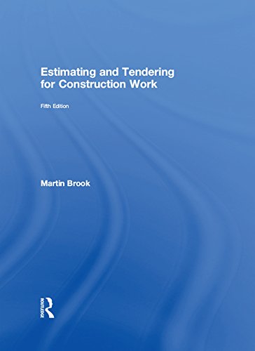 Estimating and Tendering for Construction Work (English Edition)