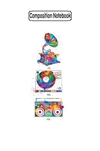 capítulo por capítulo baixar Composition Notebook: retro music Music - Journal Notebook Blank Lined Ruled 6x9 100 Pages
