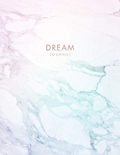 Dream Journal: Rainbow Marble and Faux Rose Gold | Inspirational Quote - Journal, Notebook, Diary, Composition Book (8.5 x 11 inches) - 120 Lines Pages baixar livro de graça
