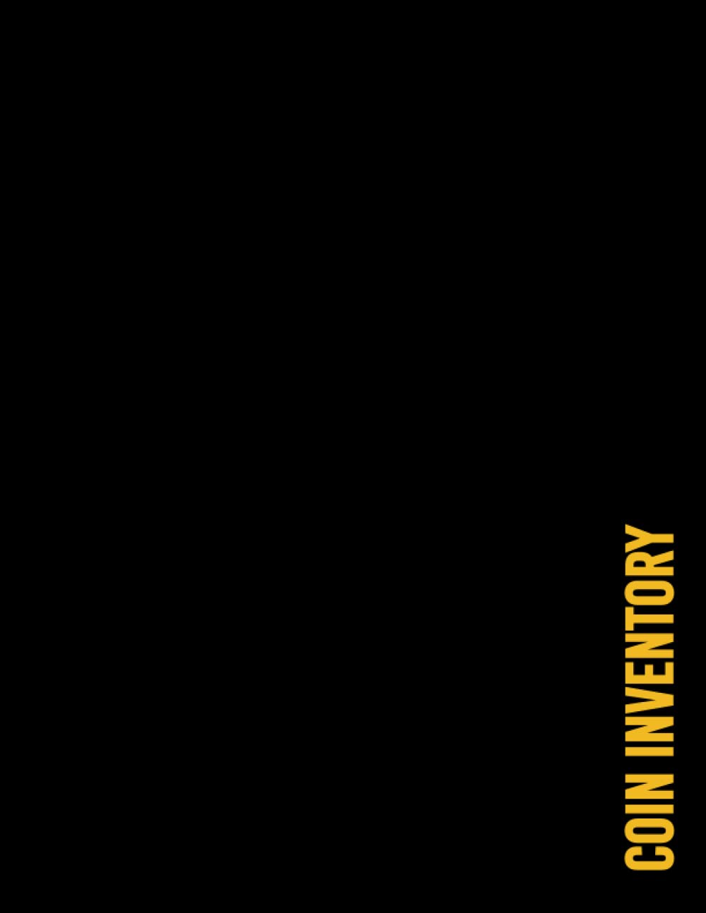 ler totalmente Coin Inventory Log Book: Catalogue and Organize Coins / Cataloging Collections,Catalog Your Coin / Track of Coins / Coins Record Inventory / Collectors Log Book for Cataloging