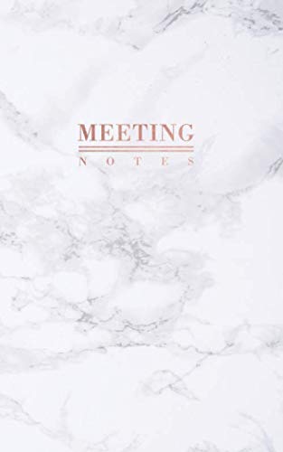 capítulo por capítulo baixar Meeting Notes: Executive White Marble and Faux Rose Gold | Inspirational Quote - Journal, Notebook, Diary, Composition Book (5 x 8 inches) - 120 Lines Pages