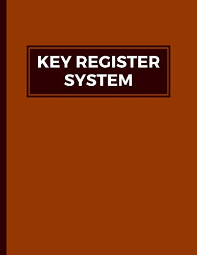 capítulo por capítulo baixar Key Register System: Key In And Out Record Book. Key Control Log Book For Corporate And Small Business