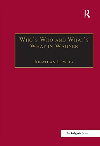 Who’s Who and What’s What in Wagner (English Edition)
