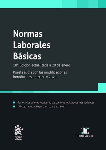 capítulo por capítulo baixar Normas Laborales Básicas 18ª Edición actualizada a 20 de enero. Puesta al día con las modificaciones introducidas en 2020 y 2021 – EDICIÓN ESPAÑA - (Textos Legales) (Spanish Edition)