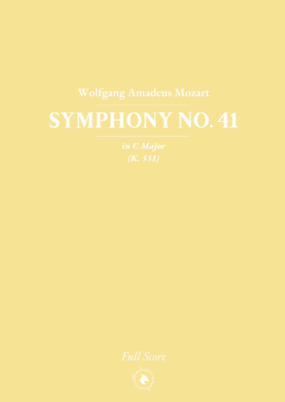 ler totalmente Mozart: Symphony No. 41 in C Major (K. 551)