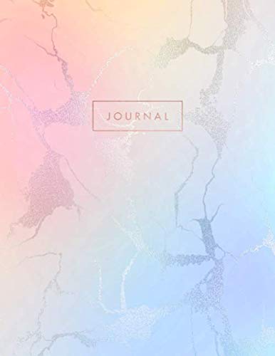 Journal: Pastel Hue Peach and Blue Marble and Rose Gold | Inspirational Quote - Journal, Notebook, Diary, Composition Book (8.5 x 11 inches) - 120 Lines Pages baixar o livro de graça