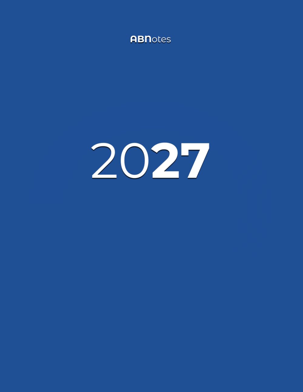 Agenda 2027 ABNotes Blu - Giornaliera A4, una Pagina Intera per Ogni Giorno: Blue | Planner Grande 21 x 28 cm, 412 Pagine, Righe da 9 mm, Calendari 2027 e 2028, Spazio Note, Italiano baixar o livro de graça