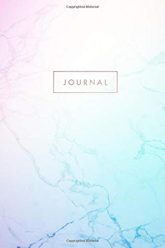 Journal: Rainbow Marble and Rose Gold | Inspirational Quote - Journal, Notebook, Diary, Composition Book (6 x 9 inches) - 120 Lines Pages baixar o livro de graça