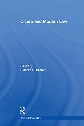 Cicero and Modern Law (Philosophers and Law) (English Edition) baixar livro de graça