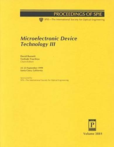 Microelectric Device Technology III: 3881 baixar o livro de graça