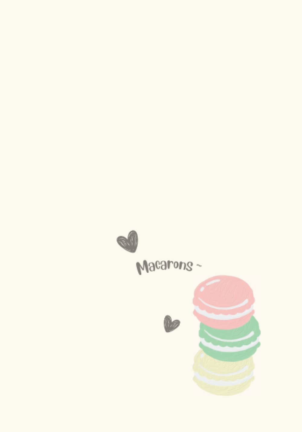 capítulo por capítulo baixar The Macarons Notebook: A5 Cute Aesthetic Dotted Journal Notebook For Teen Girls | Student School Supplies