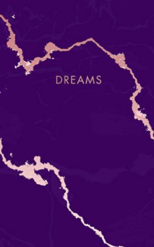 capítulo por capítulo baixar Dreams: Purple Marble and Faux Rose Gold | Inspirational Quote - Journal, Notebook, Diary, Composition Book (5 x 8 inches) - 120 Lines Pages