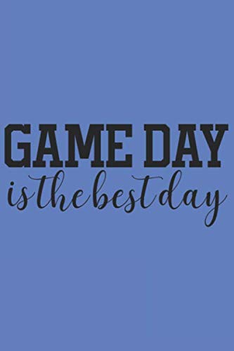 Game Day Is The Best Day: Blanko Fantasy Journal for Notes, Thoughts, Ideas, Reminders, Lists to do, Planning (6x9 inches) DIN A3 Football Winner Notebook baixar o livro de graça