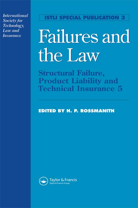 ler totalmente Failures and the Law: Structural Failure, Product Liability and Technical Insurance 5 (English Edition)