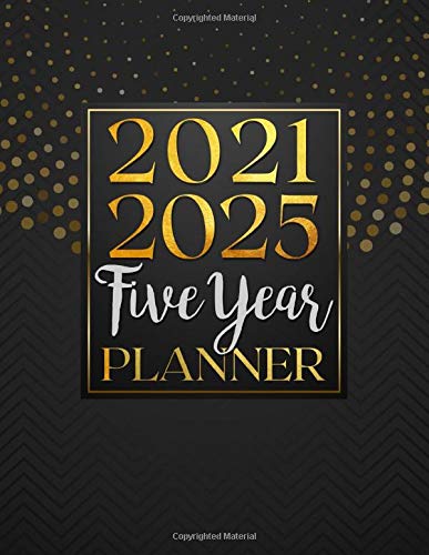 2021-2025 Five Year Planner: 60 Months Calendar, 5 Year Monthly Appointment Notebook, Agenda Schedule Organizer Logbook With Holidays and inspirational Quotes baixar o livro de graça
