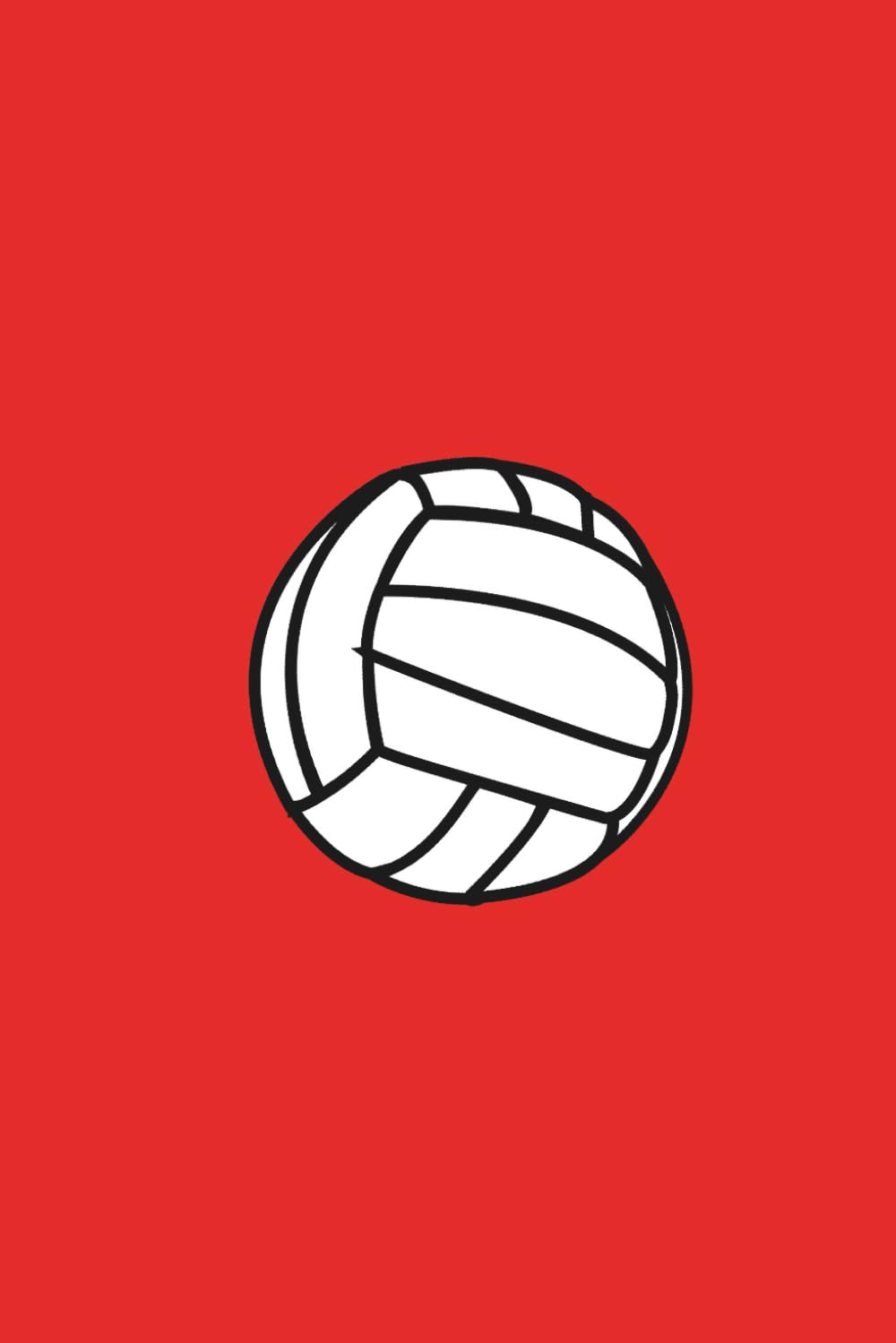 capítulo por capítulo baixar Volleyball Notebook: 80 Lined Page Volleyball Journal | Red Volleyball Team Practice Book for Volleyball Players | Perfect Present for Volleyball Team