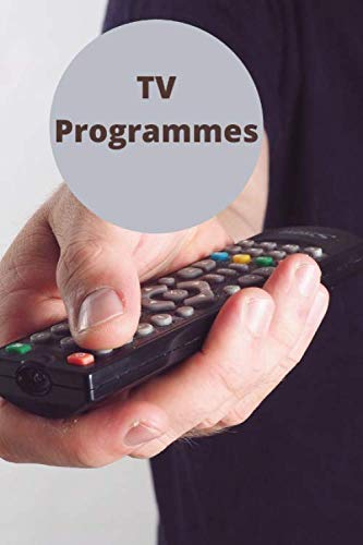 capítulo por capítulo baixar TV programmes: TV Programmes Notebook Journal Organiser Planner Writing Pad Homework Book Notepad Notebook Composition Lists and Journal Diary
