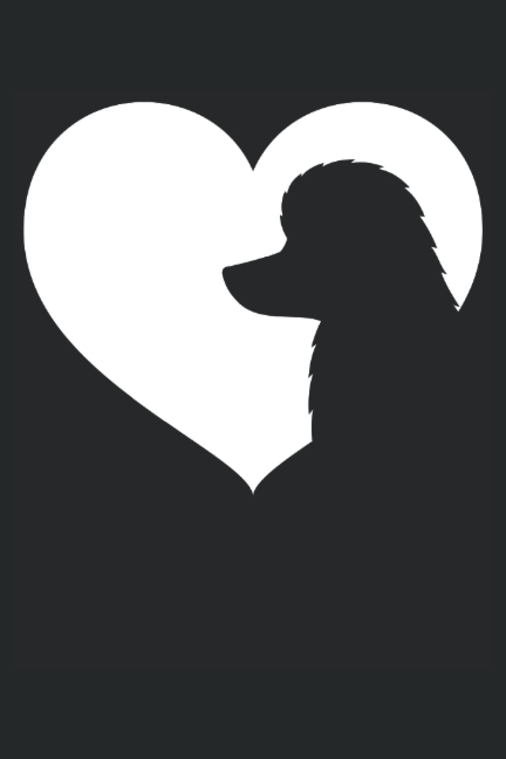 capítulo por capítulo baixar Poodle Dog Heart Silhouette - Poodle: A Journal Size (6 x 9 inches) Notebook | Diary | Planner with 120 Lined Pages
