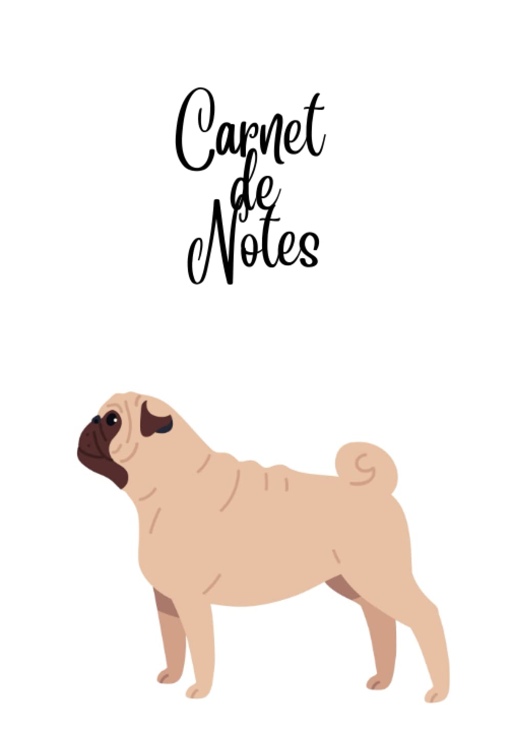 ler totalmente Carnet de notes chien: Cahier de notes design animal chien - 100 pages lignés modernes - Prise de notes agréable - Format 17.7 x 25.4 cm (French Edition)