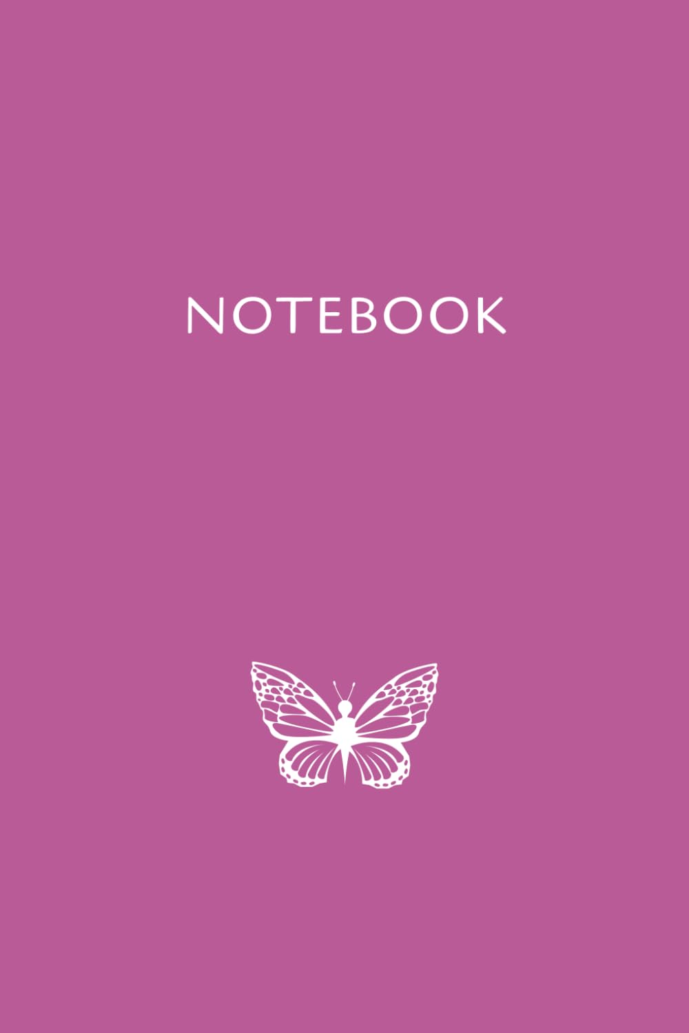 ler totalmente Notebook: Butterfly | College Lined Paper Journal Workbook for School, Office, Work, Home | 6 x 9, 100-page