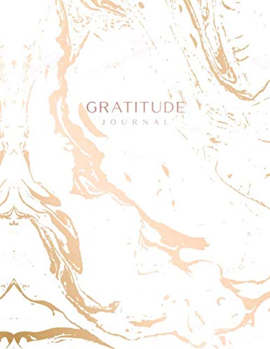 capítulo por capítulo baixar Gratitude Journal: White Marble and Rose and Faux 24k Gold | Inspirational Quote - Journal, Notebook, Diary, Composition Book (8.5 x 11 inches) - 120 Lines Pages