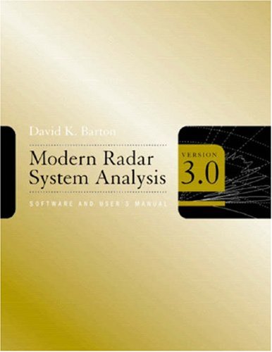 capítulo por capítulo baixar Modern Radar System Analysis Software and User's Manual, Version 3.0