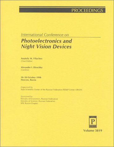 International Conference on Photoelectronics and Night Vision Devices: 28-30 October 1998, Moscow, Russia: 3819