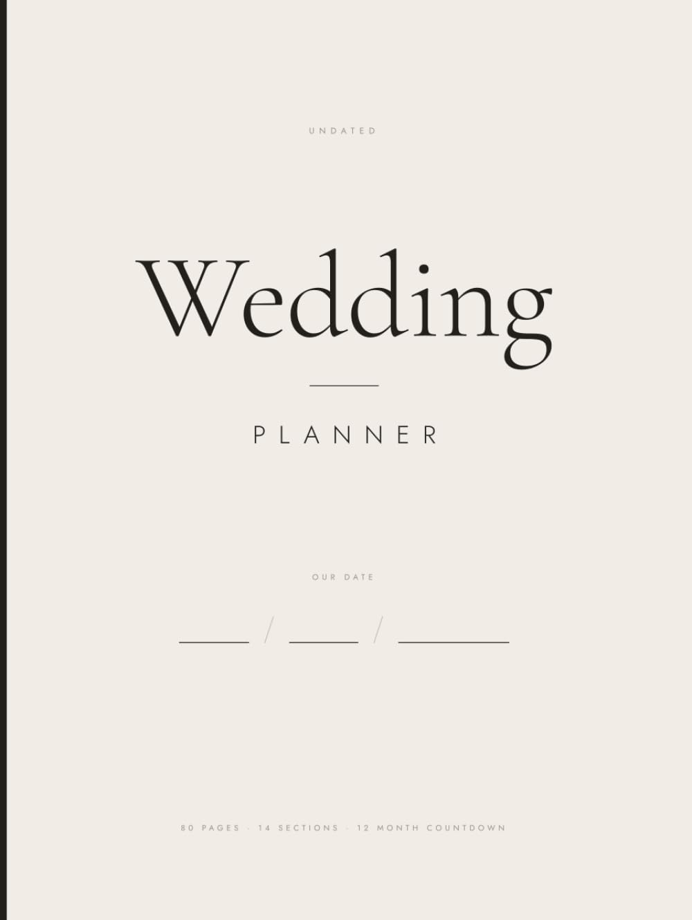 ler totalmente Wedding Planner: The Undated Organizer for Budget, Guest List, Vendors, Seating and the 12-Month Countdown — Write Your Own Date, Start Any Month