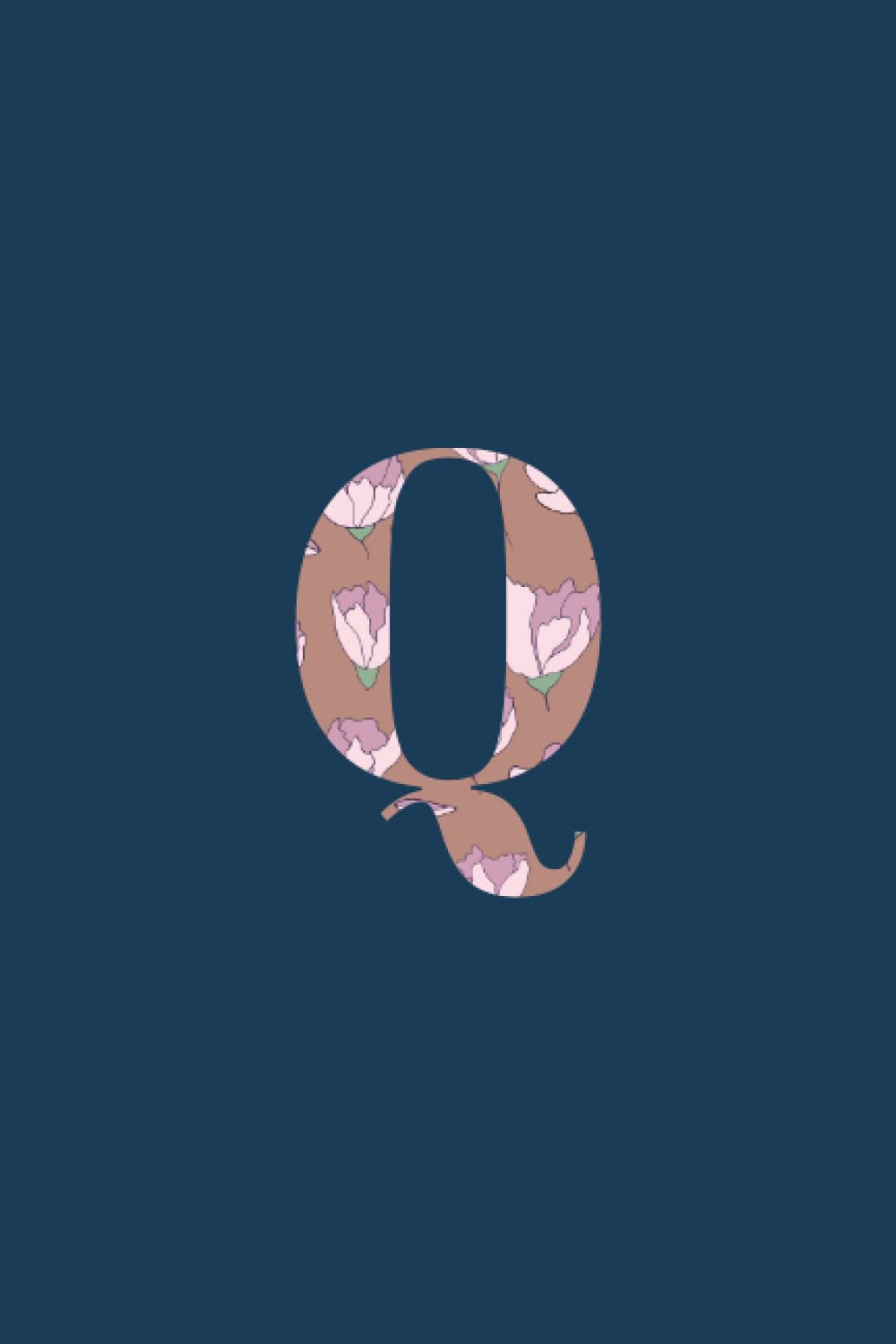 Q: Monogrammed Floral Notebook, College Ruled, 120 Pages, 6" x 9" baixar livro de graça