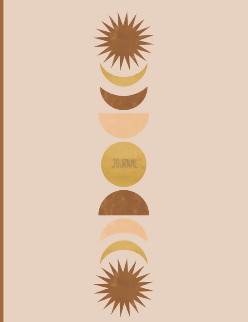 capítulo por capítulo baixar Boho Journal: Boho Moon Phase, Blank Lined Paperback Notebook Journal, College Ruled, Beige Aesthetic Notebook