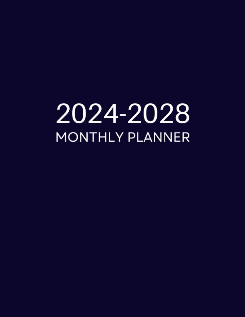 2024-2028 Monthly Planner: 5 Years with Federal Holidays (Purple) baixar o livro de graça