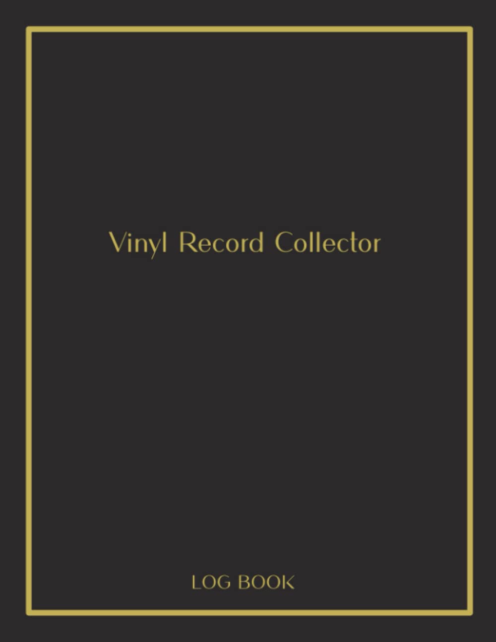 capítulo por capítulo baixar Vinyl Record Collector: Paperback Log Book for Collectors of Music on Records OR CDs-Organize your inventory in one place-Great Gift! (Minimalist Black)